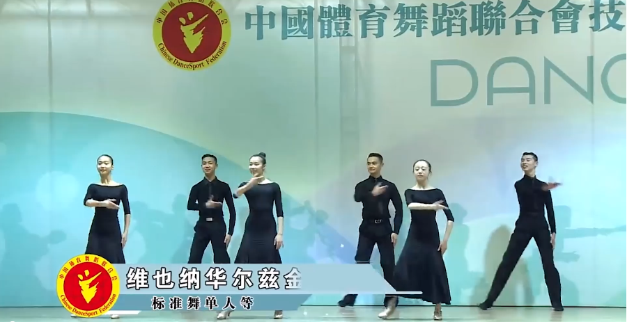 标准舞五级-维也纳华尔兹单人金牌组合